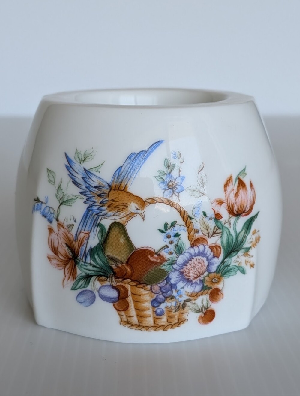 Vintage Royal Tara Ireland Tea Light Holder Fine Bone China Cottagecore Decor